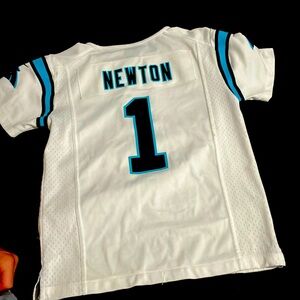 Like new Cam Newton jersey kids XL